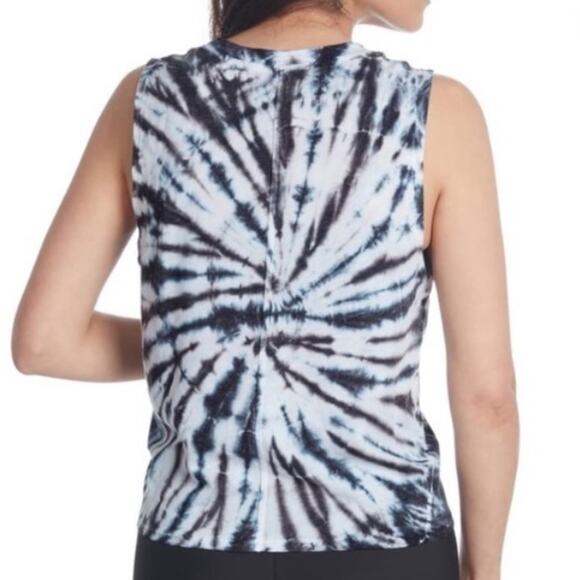 Sage Collective Tie Dye Crew Neck Tank Top - Picture 2 of 5